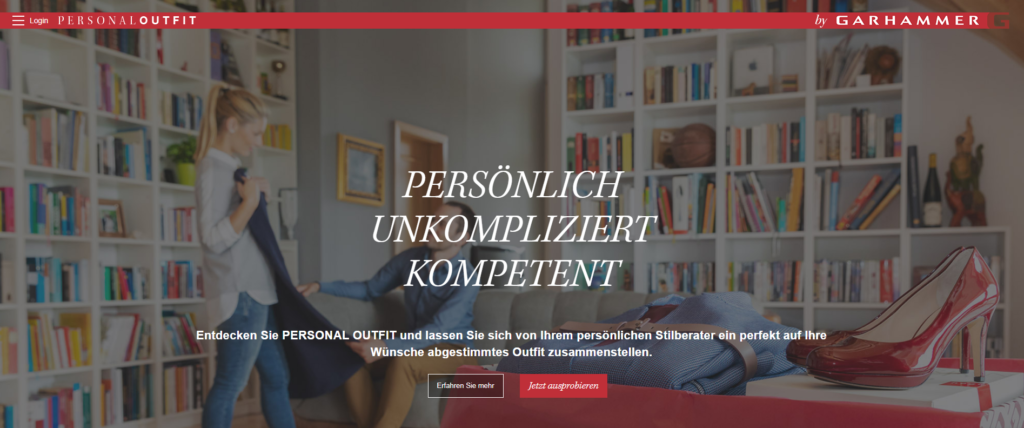 Personal Shopping Insider Garhammer Startseite